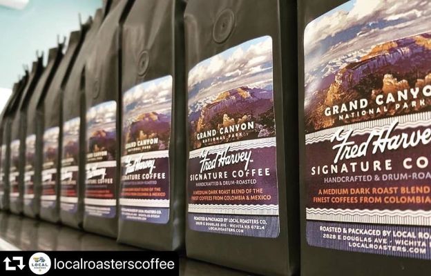 local roasters grand canyon authentic fred harvey coffee in wichita kansas