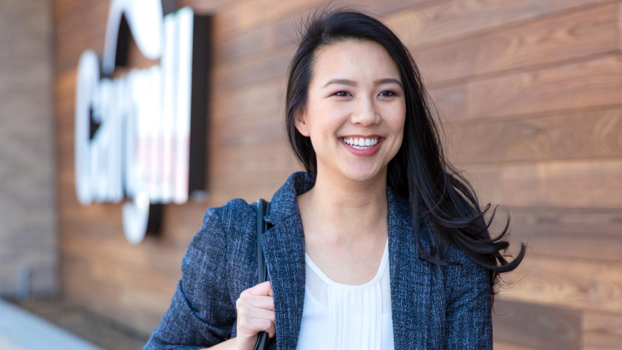 christy tran working at cargill protein in downtown wichita, kansas