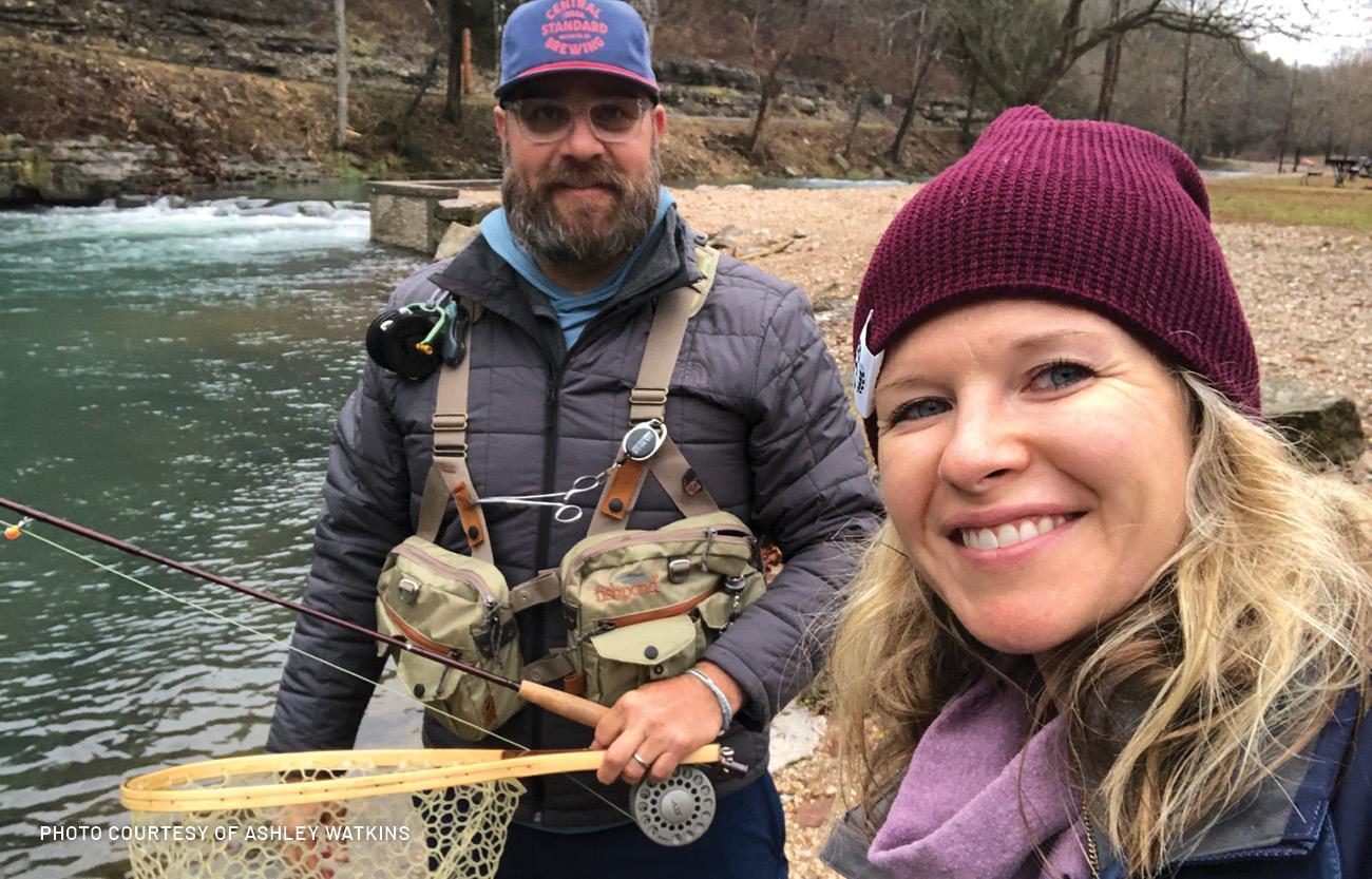 ashley watkins shares about life in wichita, enjoying the outdoors by fishing